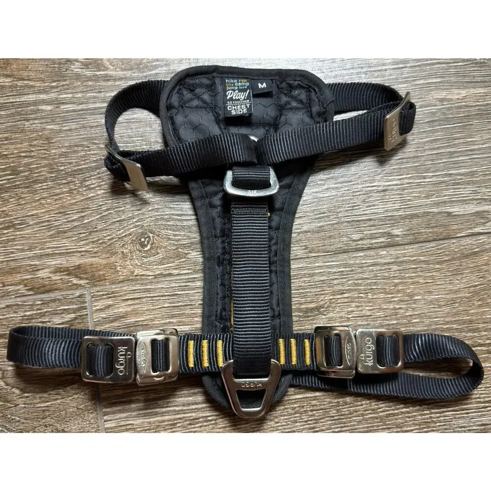 KURGO TRU-FIT Enhanced Strength Dog Harness Carabiner Clip Size Medium 35-50 Lb